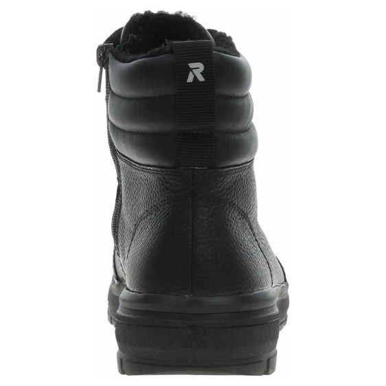 detail Pánská kotníková obuv Rieker U0071-01 schwarz