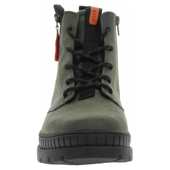 detail Pánská kotníková obuv Bugatti 321-AGB51-5069 green-green