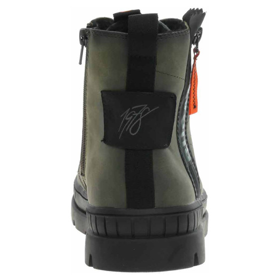 detail Pánská kotníková obuv Bugatti 321-AGB51-5069 green-green