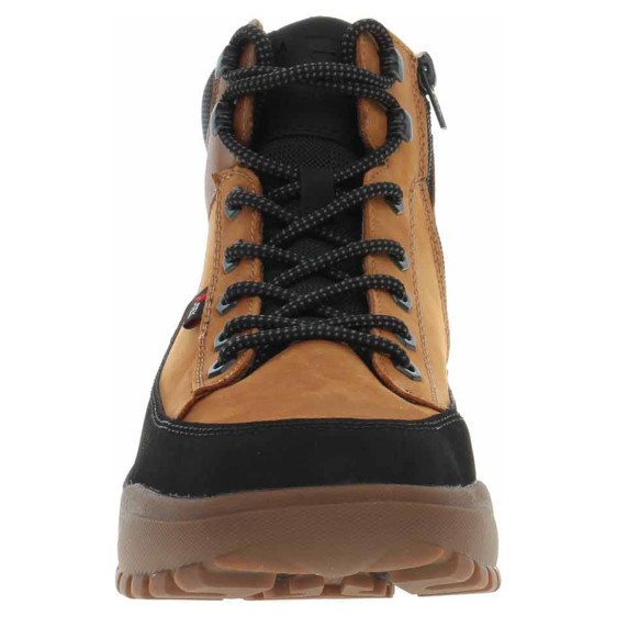 detail Pánská kotníková obuv Rieker U1571-68 butterscotch-black