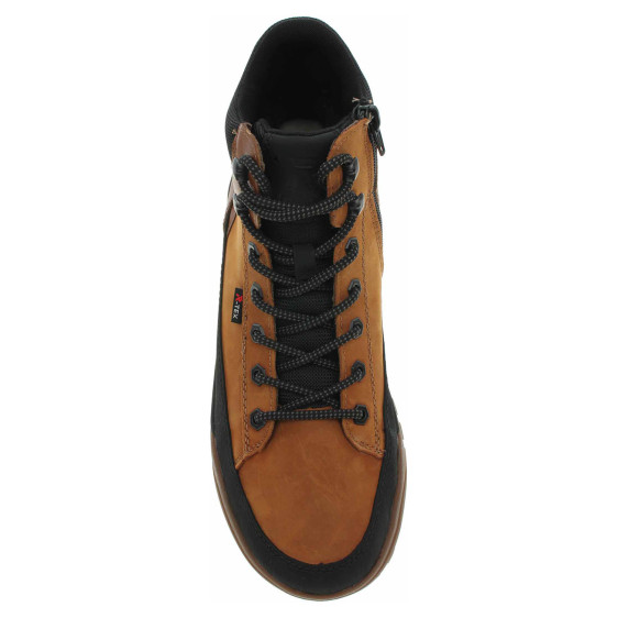 detail Pánská kotníková obuv Rieker U1571-68 butterscotch-black