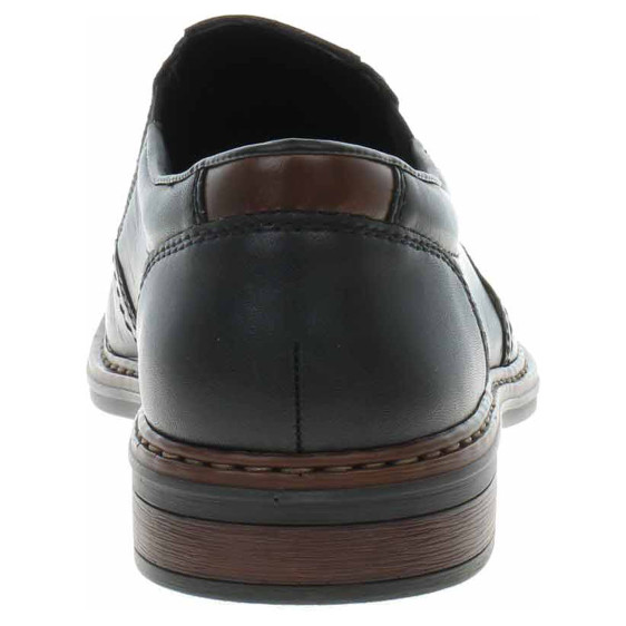 detail Pánské mokasiny Rieker 17659-00 schwarz