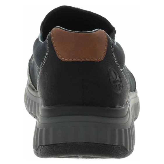 detail Pánské mokasiny Rieker B0654-14 blau