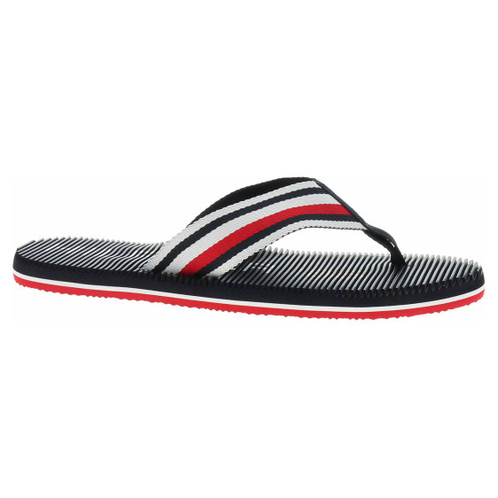 detail Pánské pantofle Tommy Hilfiger FM0FM05025 DW5 Desert Sky