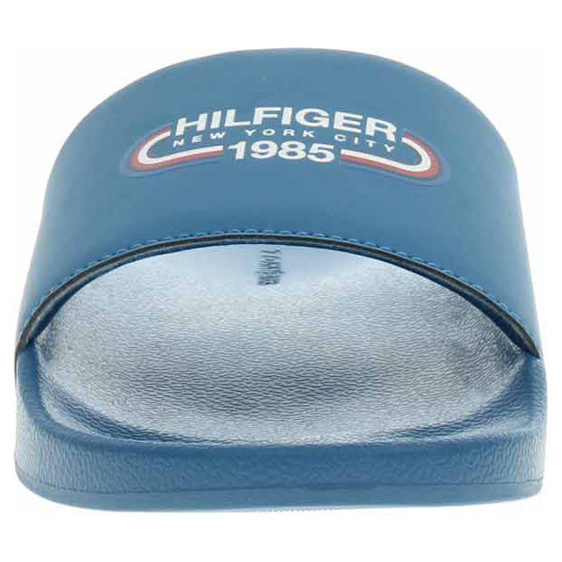 detail Pánské pantofle Tommy Hilfiger FM0FM05019 C2Y Antique Blue