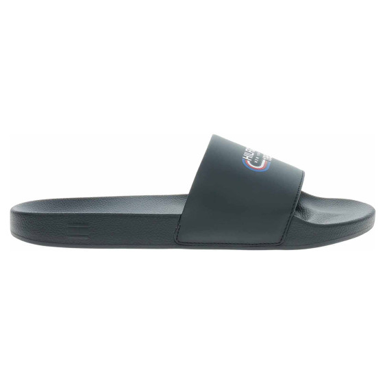 detail Tommy Hylfiger pánské pantofl FM0FM05019 DW5 Desert Sky