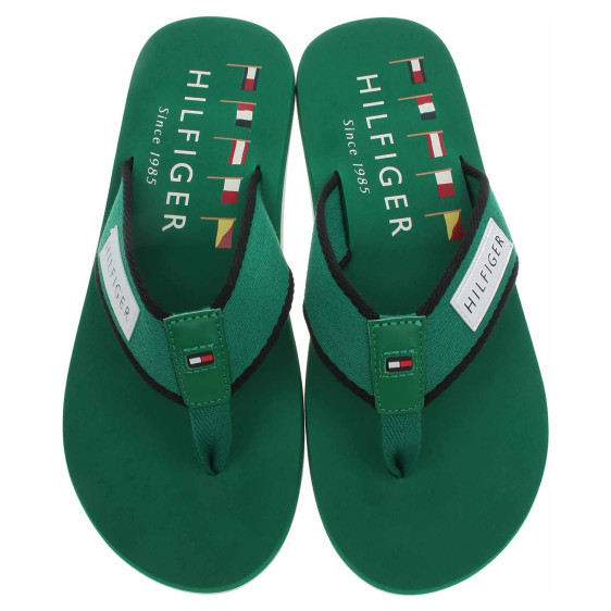 detail Tommy Hilfiger pánské plážové FM0FM05435 L4F Nouveau Green