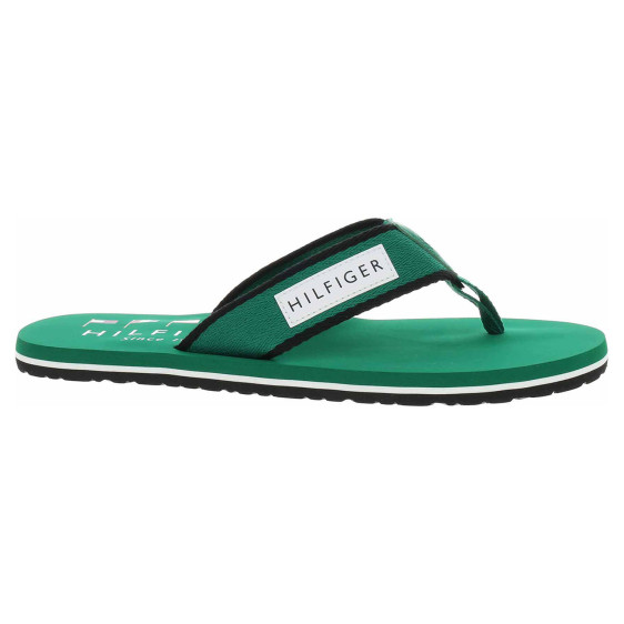 detail Tommy Hilfiger pánské plážové FM0FM05435 L4F Nouveau Green