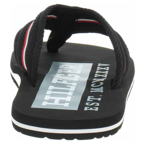 detail Plážové pantofle Tommy Hilfiger FM0FM05436 BDS Black