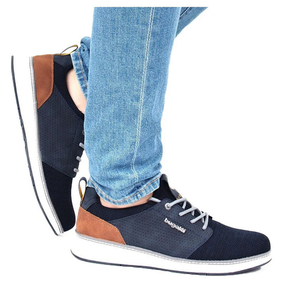 detail Pánské polobotky Bugatti 321-A3C61-6900 dark blue