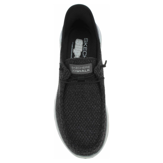 detail Skechers Slip-ins: GO WALK Max - Halcyon black-grey