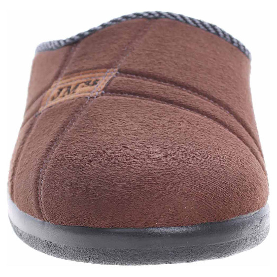 detail Pánské domácí pantofle Rogallo 4110-013 hnědá