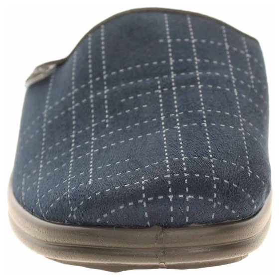 detail Pánské domácí pantofle Befado 089M409 modrá