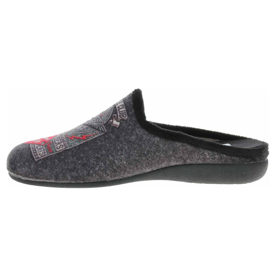 detail Pánské domácí pantofle Medi Line 5136-023 negro