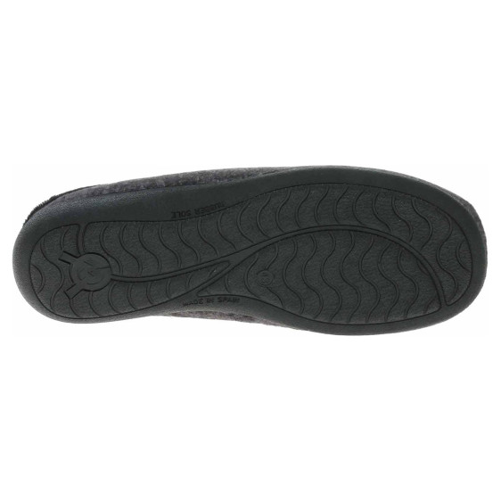 detail Pánské domácí pantofle Medi Line 5136-023 negro