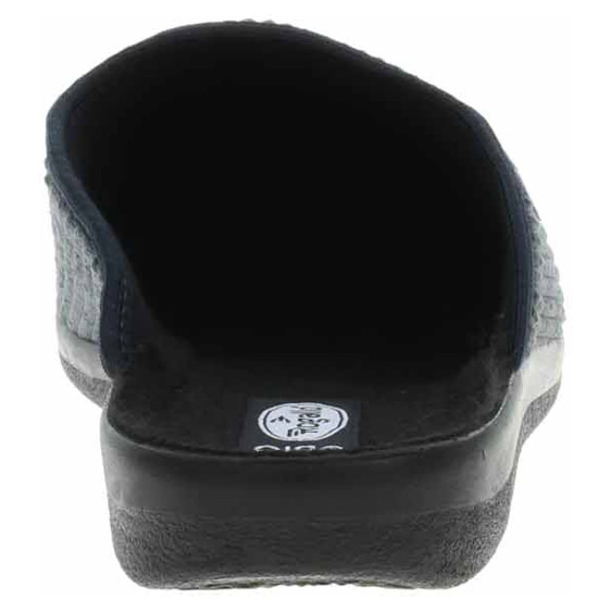 detail Pánské domácí pantofle Rogallo 4100-705 modrá