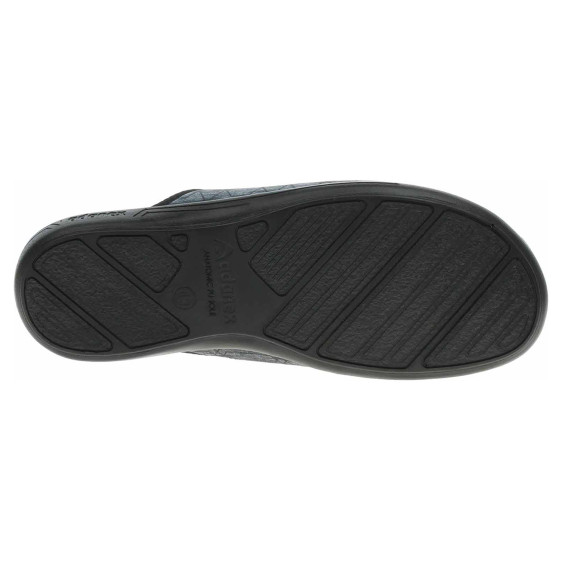 detail Pánské domácí pantofle Rogallo 28844 modrá