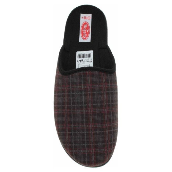 detail Pánské domácí pantofle Rogallo 29125 šedá