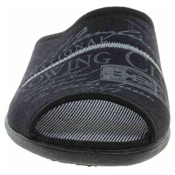 detail Pánské domácí pantofle Medi Line S72-37742 black