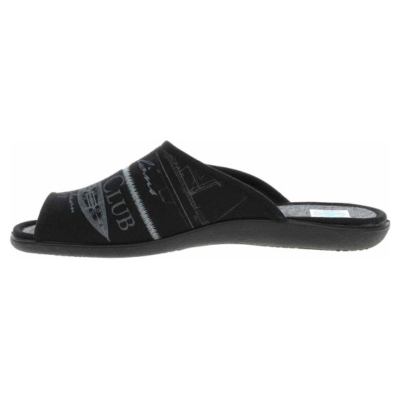 detail Pánské domácí pantofle Medi Line S72-37742 black