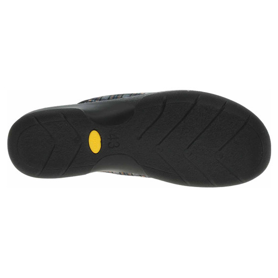 detail Pánské domácí pantofle Befado 548M040 modrá