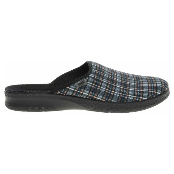 detail Pánské domácí pantofle Befado 548M040 modrá