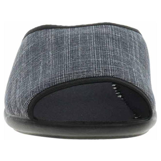 detail Pánské domácí pantofle Rogallo 29459 modrá