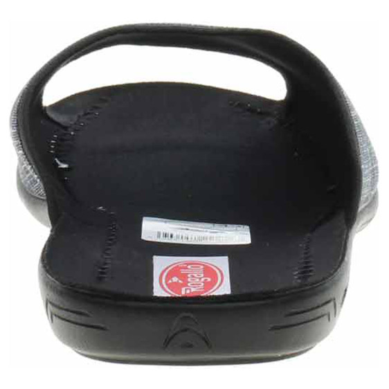 detail Pánské domácí pantofle Rogallo 29459 modrá