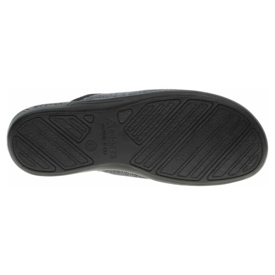 detail Pánské domácí pantofle Rogallo 29459 modrá