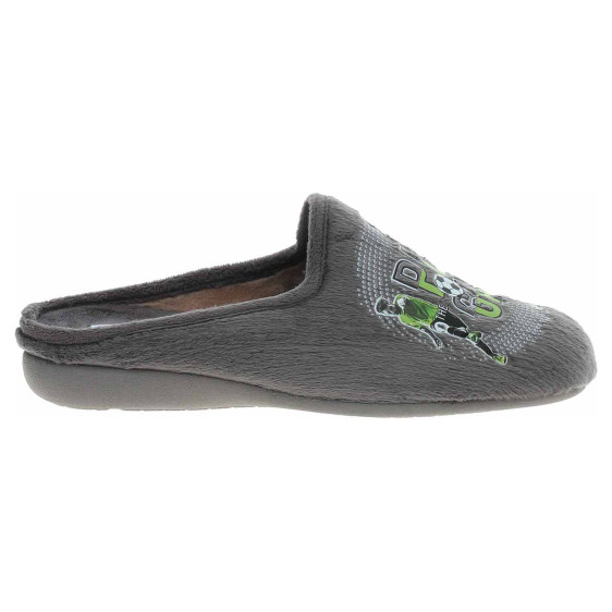 detail Pánské domácí pantofle Medi Line 149-025 gris
