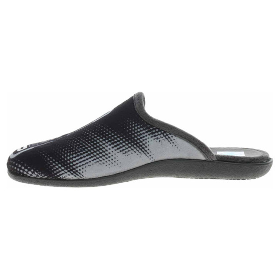 detail Pánské domácí pantofle Medi Line 1507-025 negro