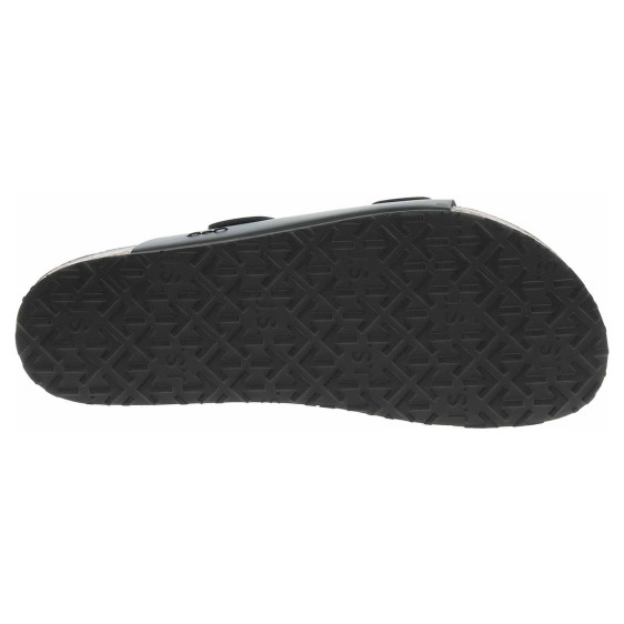 detail Pánské pantofle Josef Seibel 14301 354100 schwarz