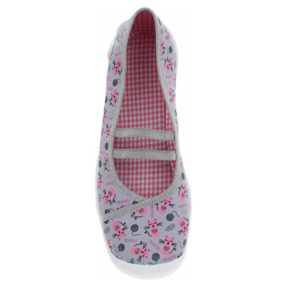 detail Dívčí bačkory Befado 116Y327 šedá