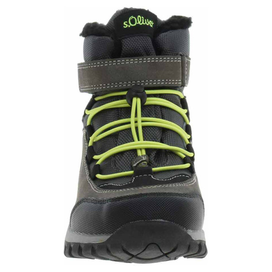 detail Chlapecká kotníková obuv s.Oliver 5-46414-41 grey comb