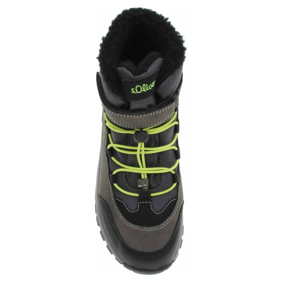 detail Chlapecká kotníková obuv s.Oliver 5-46414-41 grey comb