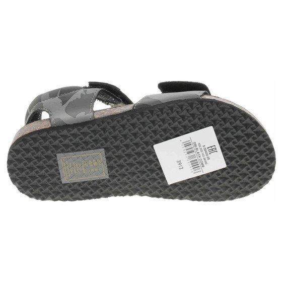 detail Chlapecké sandály s Oliver 5-38400-28 black comb