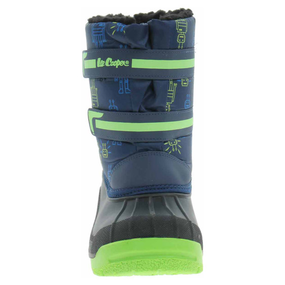 detail Chlapecké sněhule Lee Cooper LCJ-23-44-2006K navy-lime