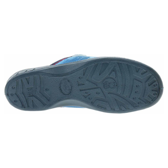 detail Befado chlapecké domácí pantofle 707Y419 modrá