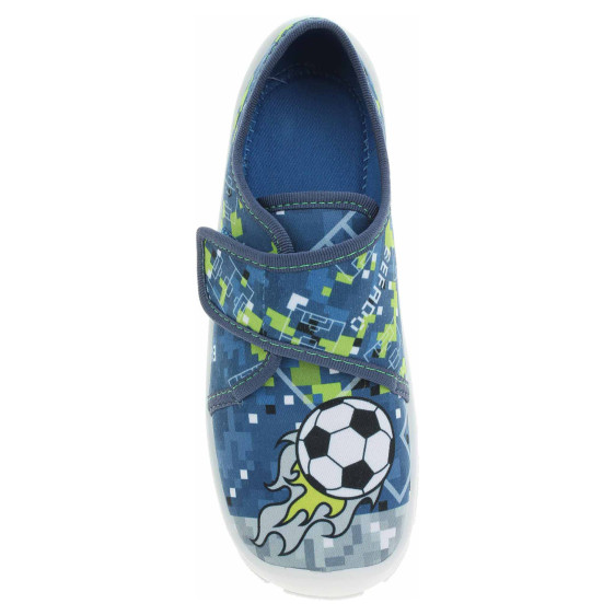 detail Chlapecké bačkory Befado 974X573 modrá